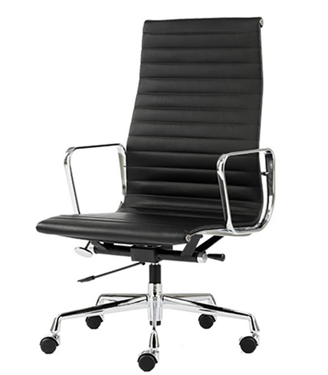 Кресло Eames Aluminium High (чёрный)