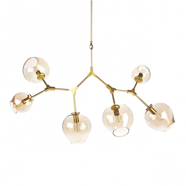 Подвесной светильник Branching Bubble - 6 Light (gold)