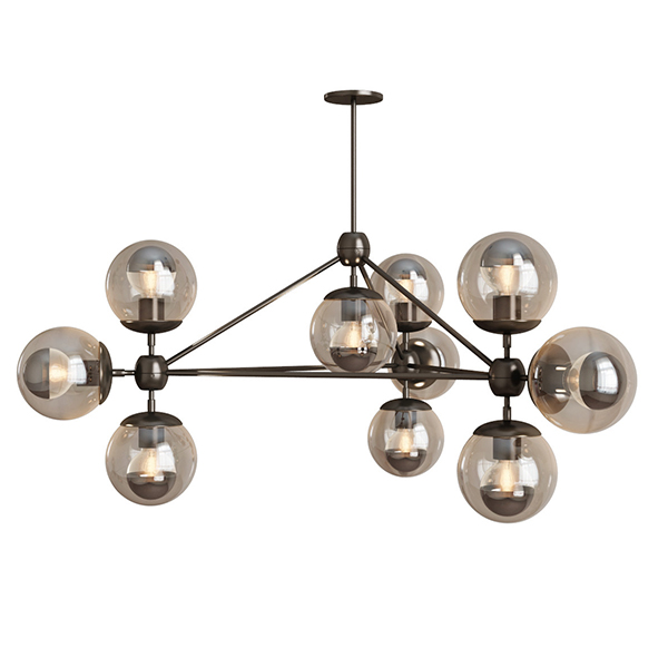 Подвесной светильник Modo-10 Chandelier (black)