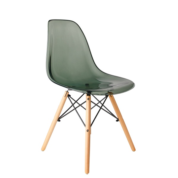 Стул Eames DSW (прозрачный серый)