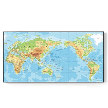 Панно World Map