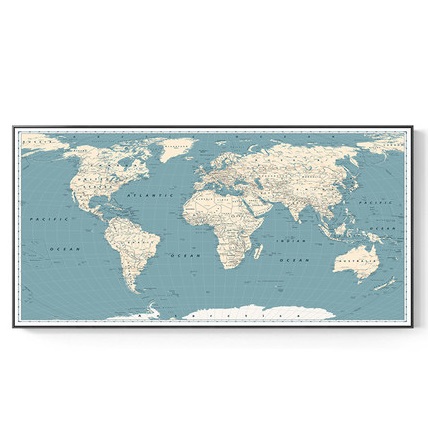 Панно World Map