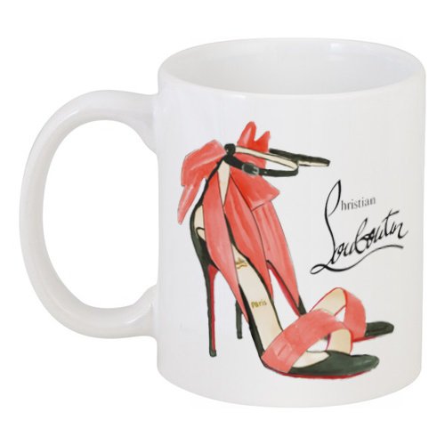 Кружка с рисунком Louboutin