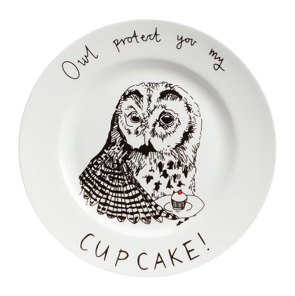 Тарелка Owl protect You My Cup Cake