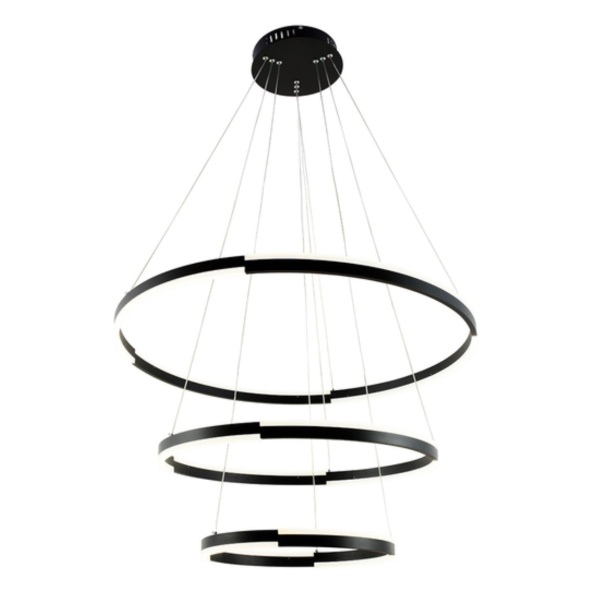 Подвесной светодиодный светильник Arte Lamp ALFIE A2180SP-60BK