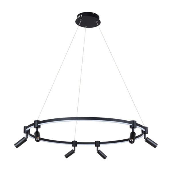 Подвесной светильник Arte Lamp RING A2186SP-1BK