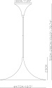 Подвесной светильник Semi Pendel