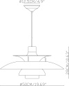 Подвесной светильник PH 50