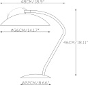 Настольный светильник Flying Saucer