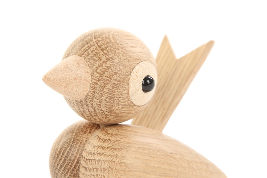 Статуэтка Happy Bird, дуб