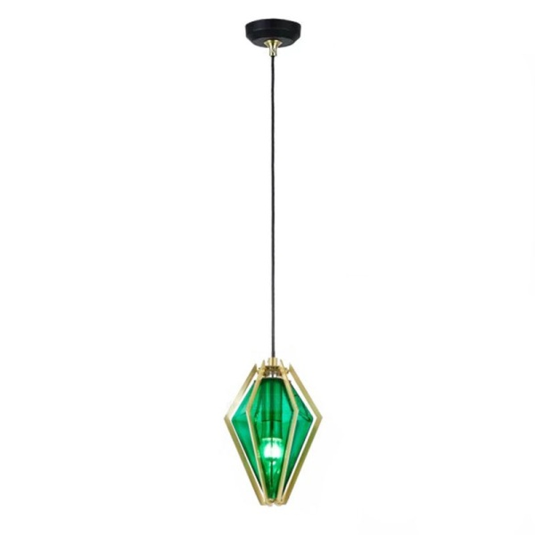 Harlow pendant B (green)