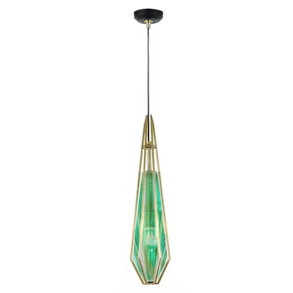 Harlow pendant D (green)