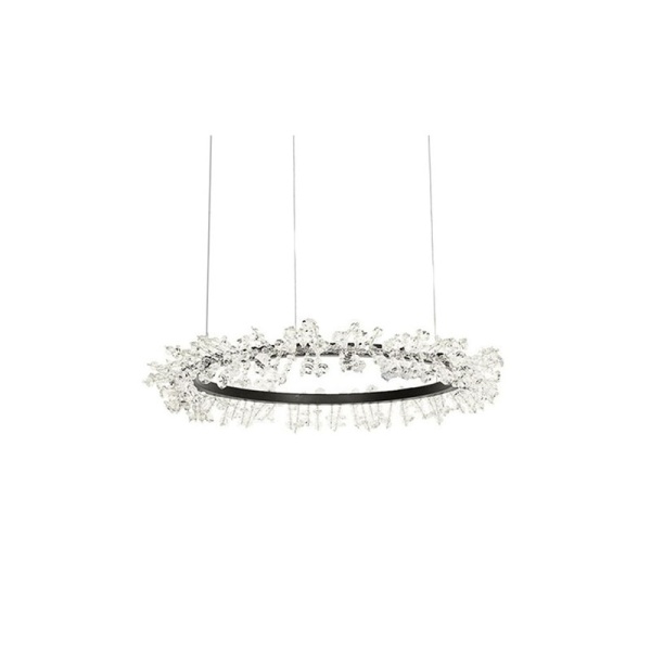 Подвесной светильник Halo crystal D400 (чёрный)
