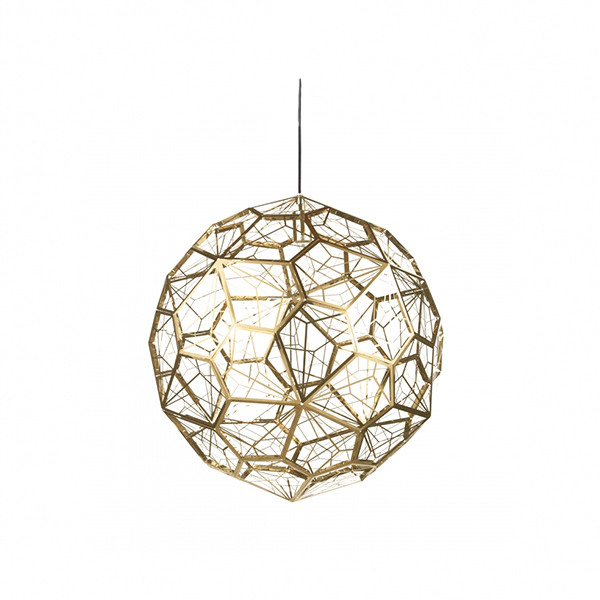 Подвесной светильник Etch Web 300 (gold)