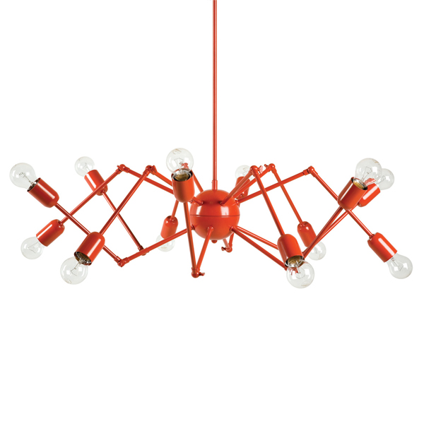 Подвесной светильник Octopus chandelier (красный)