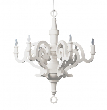 Подвесной светильник Paper chandelier (белый)