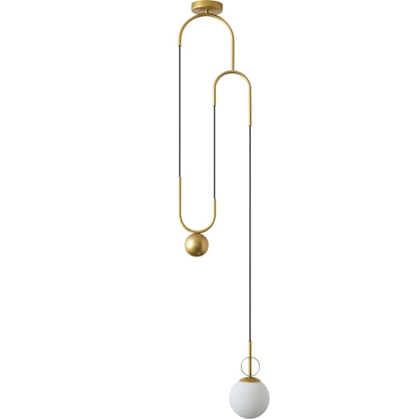 Подвесной светильник Cradle Brass