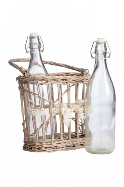 Набор для пикника в плетеной корзинке Picnic Mini