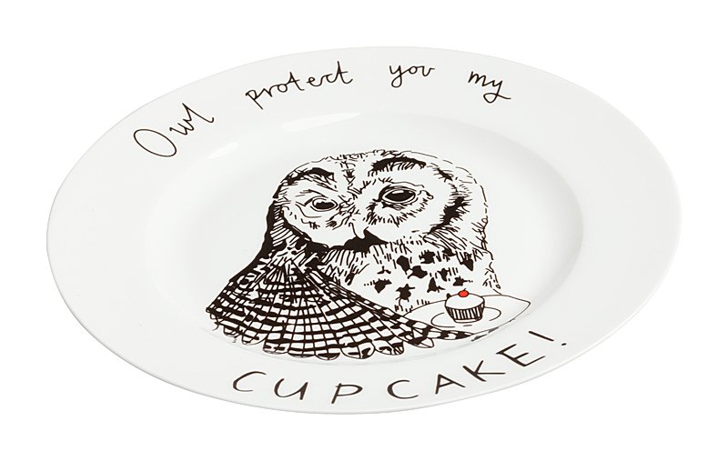 Тарелка Owl protect You My Cup Cake