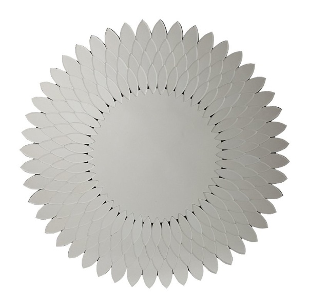 Зеркало круглое венецианское в виде цветка диаметр 86 см Livian