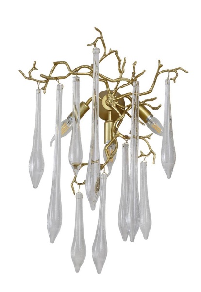 Бра Crystal Lux REINA AP3 GOLD PEARL Crystal Lux 3580/403