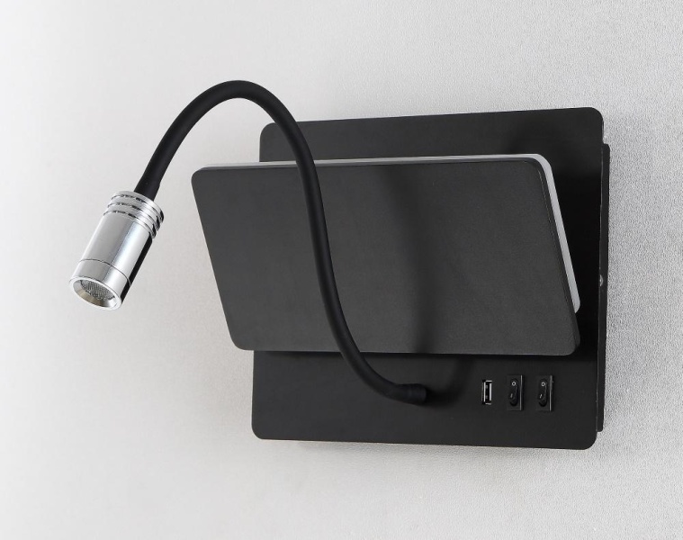 Бра Crystal Lux CLT 226W250USB BL Crystal Lux 1400/447