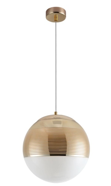 Светильник подвесной Crystal Lux OPTIMA SP1 GOLD D300 Crystal Lux 2691/211