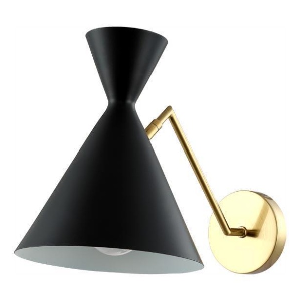 Бра Crystal Lux JOVEN AP1 GOLD/BLACK Crystal Lux 0760/401