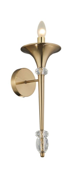 Бра Crystal Lux MIRACLE AP1 BRONZE Crystal Lux 2490/401