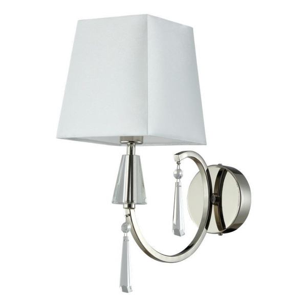 Бра Crystal Lux MARSELA AP1 NICKEL Crystal Lux 2390/401