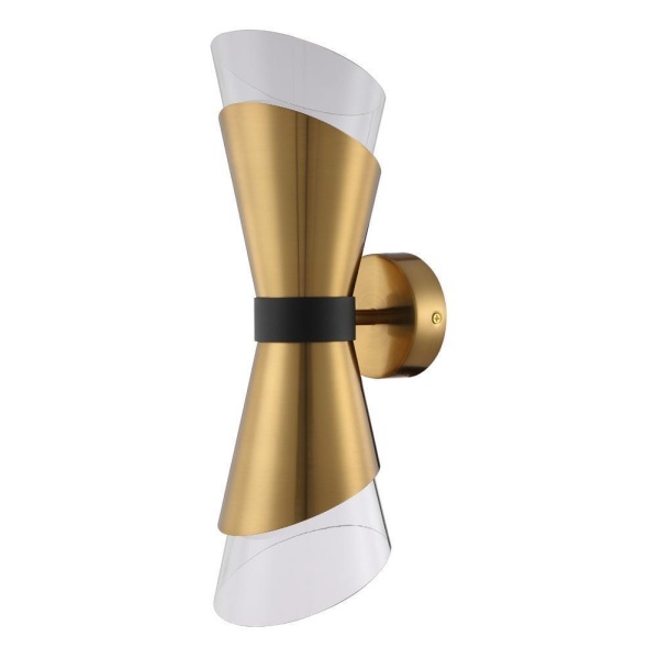 Бра Crystal Lux GRIS AP2 BRASS Crystal Lux 1952/402