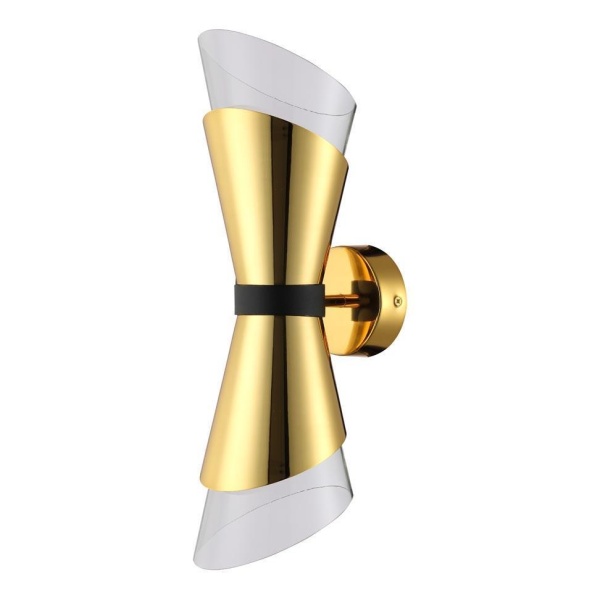 Бра Crystal Lux GRIS AP2 GOLD Crystal Lux 1951/402