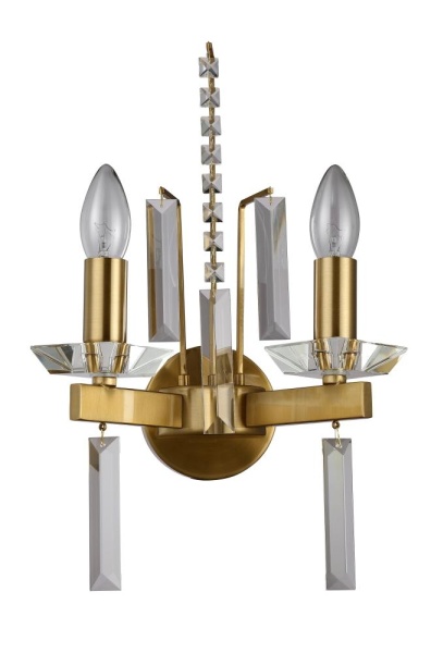 Бра Crystal Lux MARRON AP2 BRASS Crystal Lux 0911/402