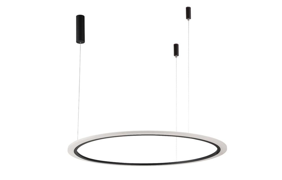Люстра Crystal Lux MANZANA SP40W LED D1000 BLACK Crystal Lux 2340/301