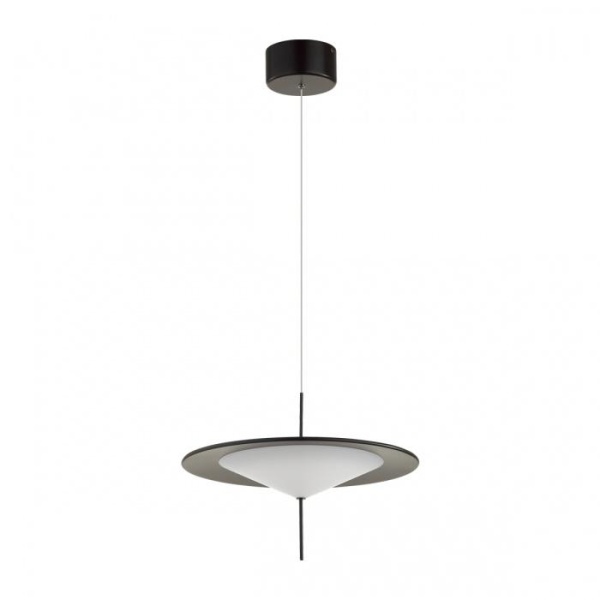 5012/16L L-VISION ODL23 281 черный/белый матовый металл/акрил Подвес LED 16W 3000K STEKA
