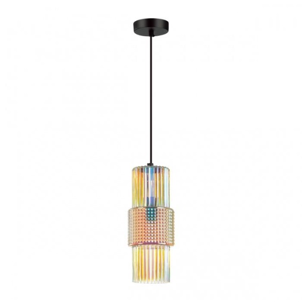 5018/1 MODERN ODL23 335 черный/разноцветный металл/стекло Подвес E14 1*40W PIMPA