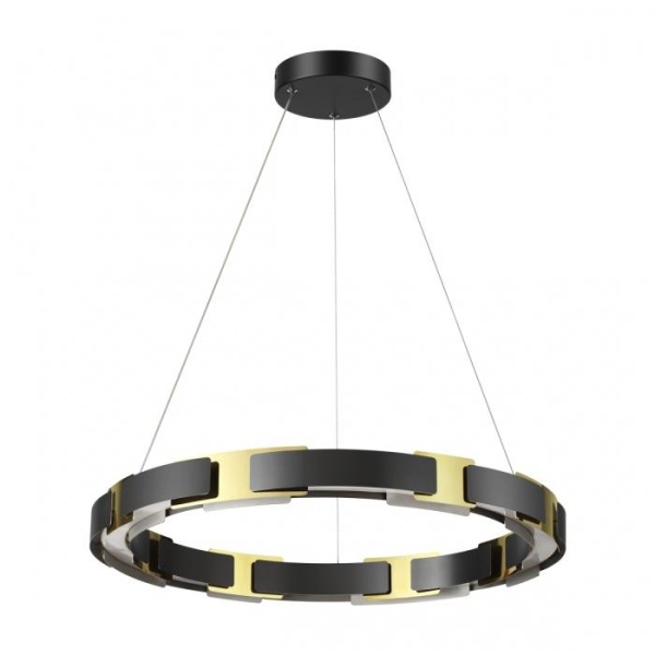 4991/55L L-VISION ODL23 381 черный/золотой/металл/акрил Люстра LED 55W 3000K FIERRO