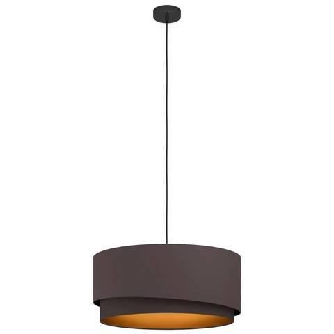 39931 Подвесной потолочный светильник (люстра) MANDERLINE, 1x40W, E27, H1500, ?560, сталь, черный/те