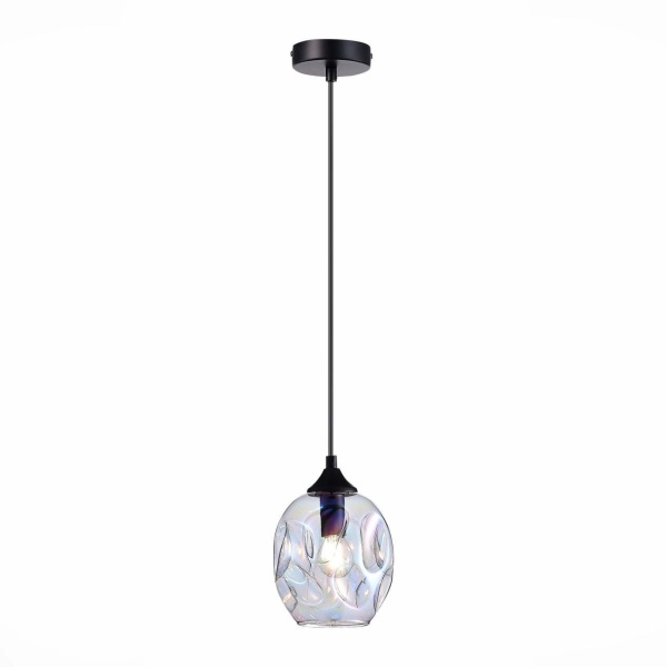 SL1188.403.01 Подвес ST-Luce Черный/Радужный E14 1*40W