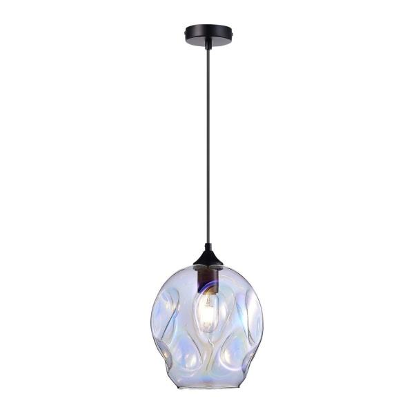 SL1188.413.01 Подвес ST-Luce Черный/Радужный E27 1*60W