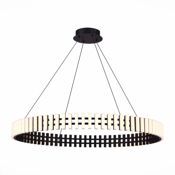 SL6203.403.40 Люстра подвесная ST-Luce Черный/Белый LED 1*40W 3000K