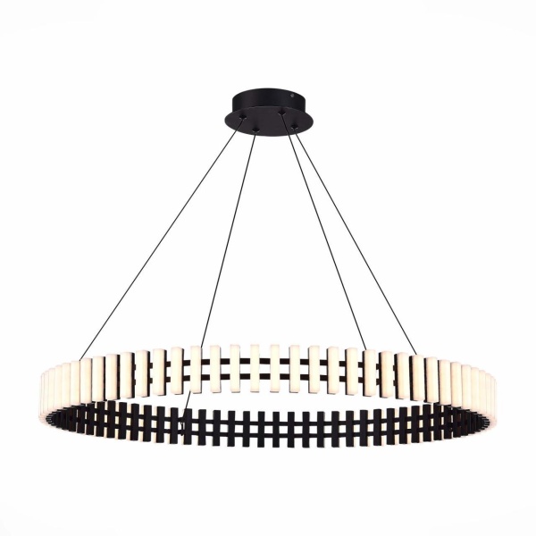 SL6203.403.50 Люстра подвесная ST-Luce Черный/Белый LED 1*50W 3000K