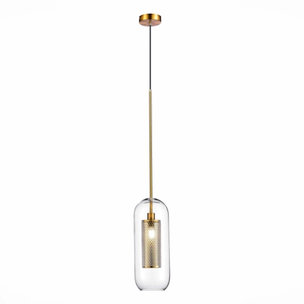 SL1048.303.01 Подвес ST-Luce Латунь/Прозрачный E14 1*40W