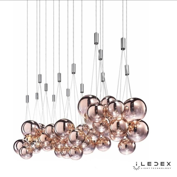 Подвесной светильник iLedex SELFIE 19152P/3-6W-3000K COPPER iLedex 19152P/3-6W-3000K CP