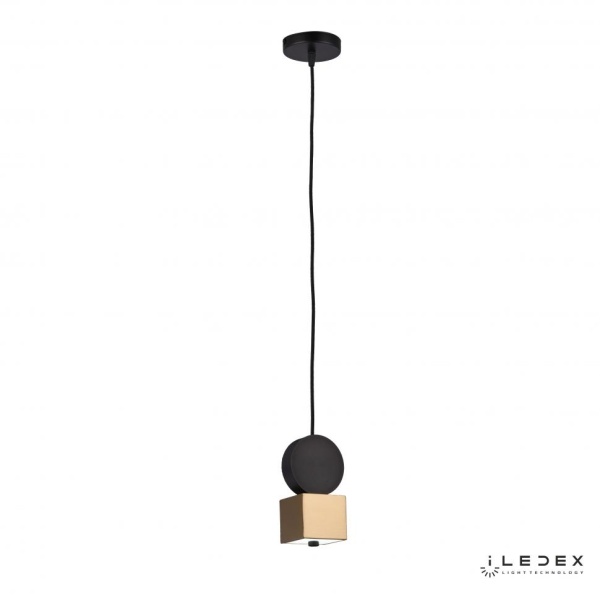 Подвесной светильник iLedex PLAY P818/1-6W-3000K-D80 MATT BLACK&BRONZE iLedex P818/1-6W-3000K-D80 MBK-BRZ