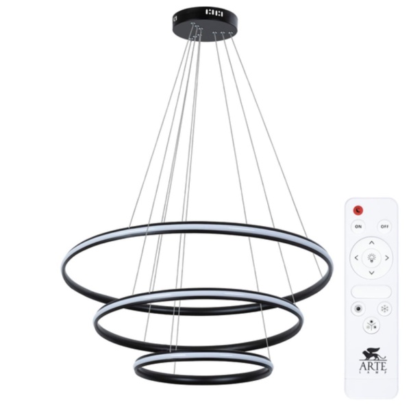 Подвесной светильник Arte Lamp MERIDIANA A2198SP-3BK