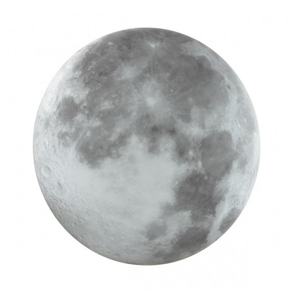 3084/DL PALE SN 014 Светильник пластик/белый/серый LED 48Вт без ДУ 4000К D380 IP43 MOON