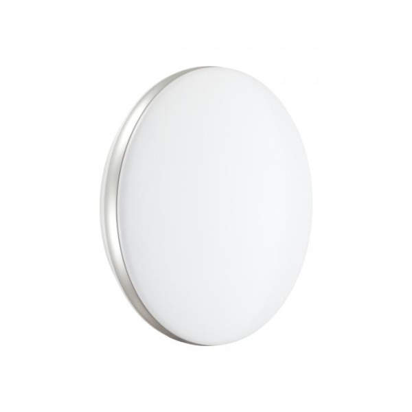 7625/AL PALE SN 036 Светильник пластик/белый/серебристый LED 12Вт без ДУ 4000К D290 IP43 RINGO