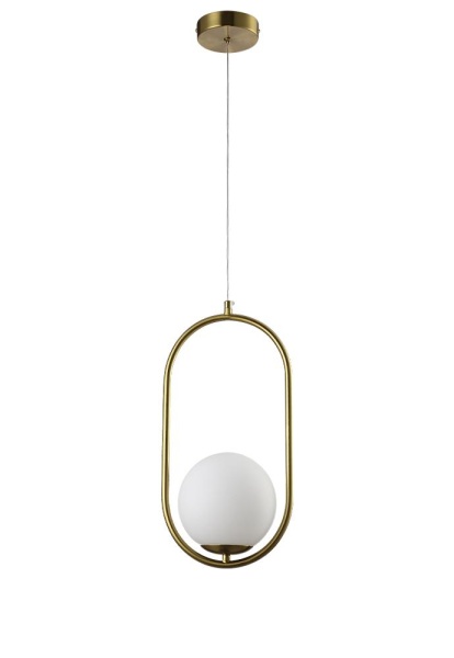 Светильник подвесной Crystal Lux CALLE SP1 BRASS Crystal Lux 0281/202