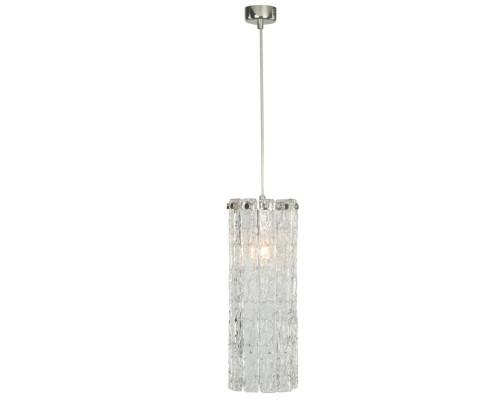 NEWPORT 10820 10821/S small nickel , Подвесной светильник, Nickel Clear crystal D12*H35/250 cm E14 1*60